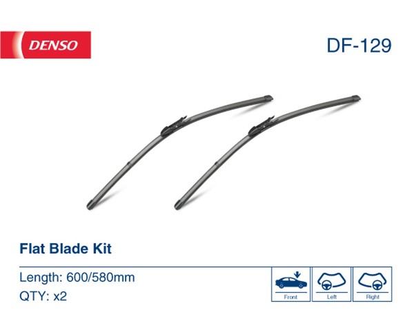 Wischblatt Scheibenwischer Denso DF-129 FüR Alpina BMW E60 B5 OE 5Er Touring E61-image