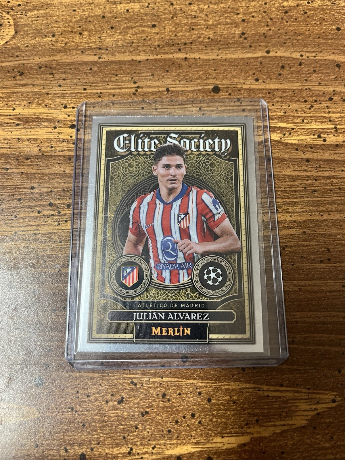 2024-25 Merlin UCC Julian Alvarez #ES-3 Elite Society Insert