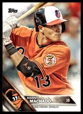 Manny Machado 2016 Topps #HMW24 Orioles MLB READ FREE SHIPPING AutographDen