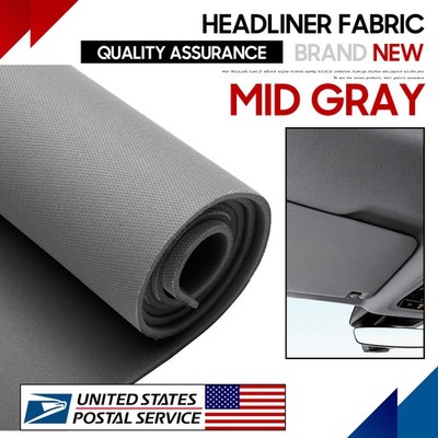 3MM Universal Flat Knit Headliner Fabric with Foam Backing for Car Roof Lining