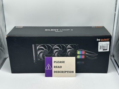 be quiet SILENT LOOP 3 420mm All in One Liquid CPU Cooling Kit - Black