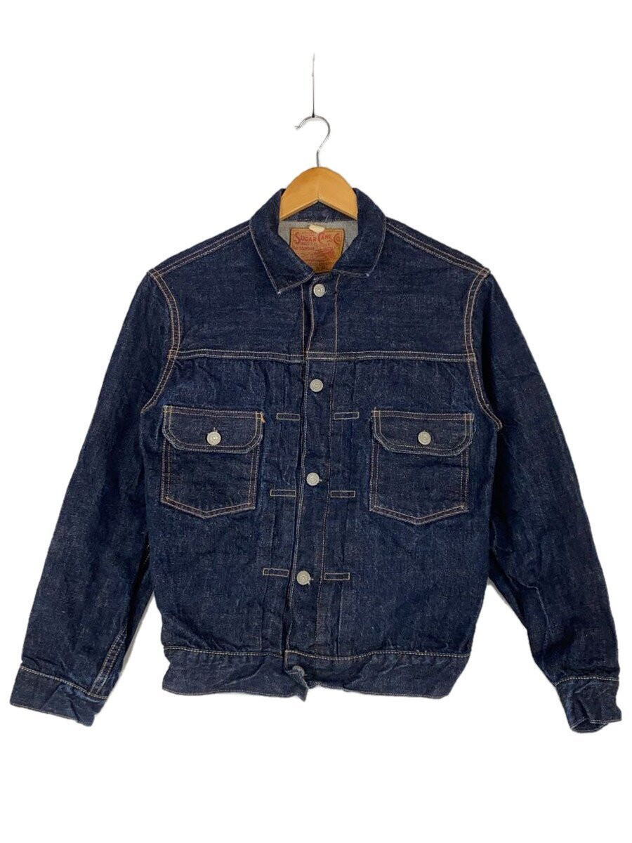 SUGAR CANE 1953 Denim Jacket Size 38 Indigo Vintage Workwear