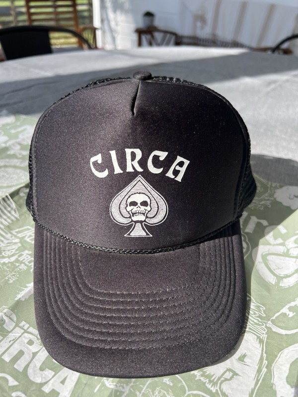 Circa Skateboard Trucker Hat , Circa Skateboard ,Y2K Circa Skateboard