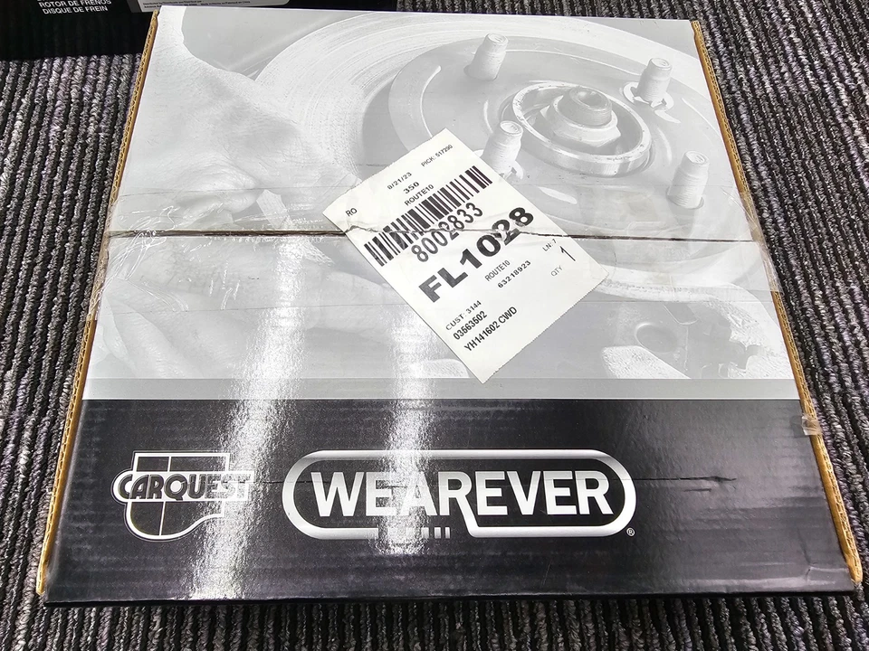 (CANTIDAD 2) para Jeep Grand Cherokee Laredo 1993-1998 rotor de freno de disco YH141602 Foto 2 de 4