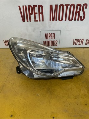 Vauxhall Corsa D Headlight Drivers Offside Front Facelift Chrome 2011-2014 MF13A