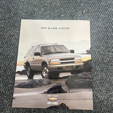 1999 Chevrolet Blazer two-door sales catalogue brochure