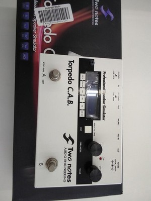 Two Notes Torpedo C.A.B. Professional Speaker Simulator Pedal Used from Japan