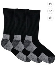 Gildan Men s Ultra Cotton Crew Socks Assorted 3pk Size 6-12