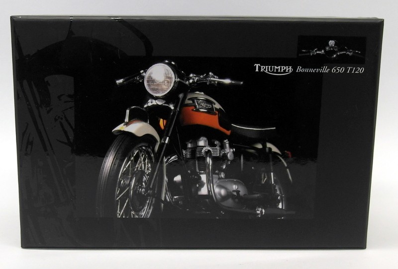 オートバイ・バイク MINICHAMPS Triumph Bonneville 650 MINICHAMPS 1/12 Triumph Bonneville 650 T120 #1 in Series for