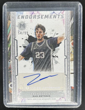 Topps Motif Endorsements Autographs 2023-24 Zach Collins /99 ME-ZC Spurs NBA