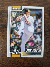 2026 Topps Series 1 - JACK PERKINS #206 - Sacramento Athletics (RC) Rookie Card
