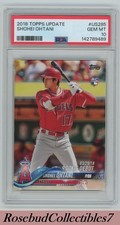 2018 Topps Update, Shohei Ohtani #US285, Rookie Debut, PSA Gem Mint 10