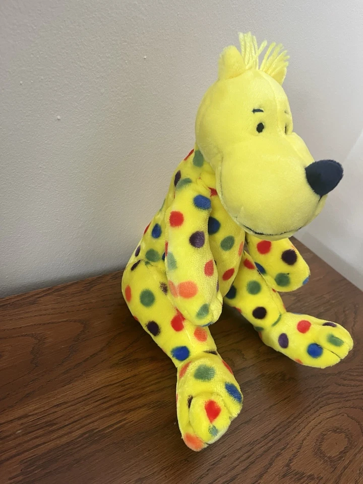 Kohl's Cares Dr. Seuss Put Me in the Zoo Plush Yellow Polka Dot Dog 2013 Teacher - Image 3 of 4