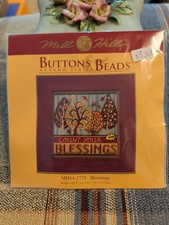New Kit Mill Hill Buttons Beads Autumn Series MH14-1725 Blessings Count Your