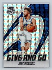 2023-24 Panini Mosaic #1 Steph Curry Give and Go Mosaic NBA Warriors