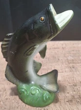 Vintage Painted Large Mouth Bass Scott Products Cast beer & soda bottle opener