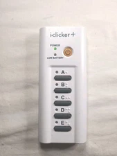 iClicker Plus RLR15 Student Classroom Response System Remote Control Unit TESTED