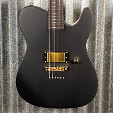ESP LTD AA-1 Alan Ashby T Body Black Satin Guitar LAA1BLKS #1335 Used