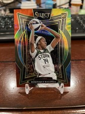 2025 Panini Select WNBA DOMINIQUE MALONGA RC TIE-DYE PRIZM # 03/25 STORM