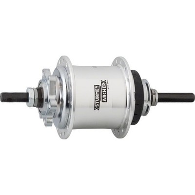RS-RK3 3 Speed Hub: 32H, 135OLD, 6-Bolt Disc, Silver HKC3KQ.TAXS.AS0.BX