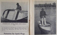 8' Dinghy Yacht Tender 1945 How-to build PLANS Jolly Roger