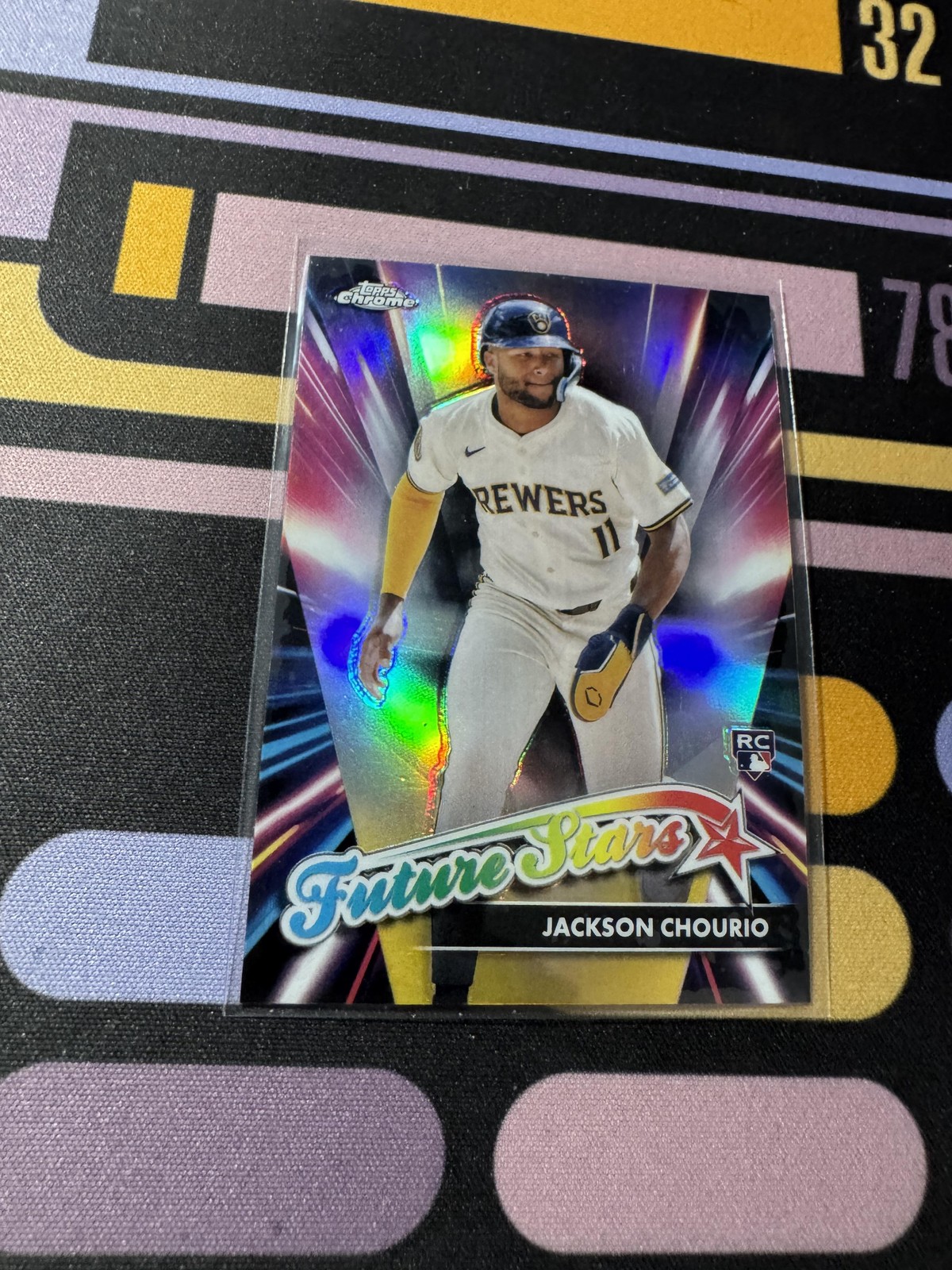 2024 Topps Chrome Update #FSU-16 Jackson Chourio Future Stars