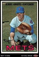 1967 Topps #413 Jerry Grote Mets 7 - NM