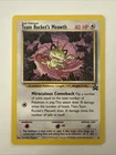 Pokemon Team Rockets Meowth Black Star Promo NM