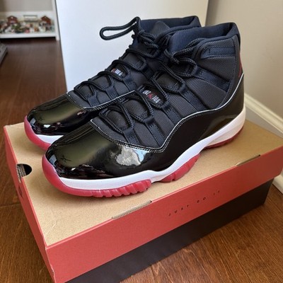Nike Air Jordan 11 Retro Black/Red/White 378037-061, Size 12.5