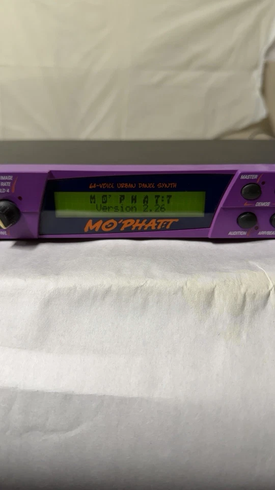 Módulo de sonido E-MU Mo’ Phatt - Probado funcionando - Hip Hop / sonidos urbanos Foto 3 de 4