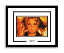 Firestarter Drew Barrymore Autographed Signed 11x14 Framed Photo ACOA