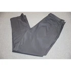 Nike Golf Pants Mens 34x32 Gray Dri-Fit Tour Performance Flat Front Polyester