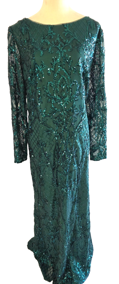 B & A by Betsy Adam new green sequins size 18W women dress D567 | eBay B & A by Betsy Adam new green sequins size 18W women dress D567 | eBay