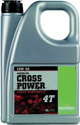 Motorex Cross Power 4T Oil - 10W50 - 4L. Motorcycle ATV/UTV Street Bike 305692