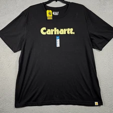 CARHARTT Shirt Mens 2XL XXL Black Limited Edition Mid weight Casual Work NWT