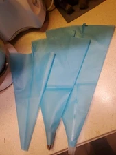 GEMLON Reusable Piping Bags Set Silicone Pastry Bag Icing Bag for Cake Decor