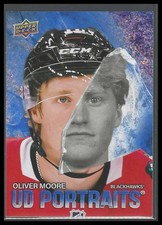 2025-26 Upper Deck #P-36 Oliver Moore UD Portraits