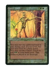 Gaea's Touch - Magic the Gathering MTG - The Dark