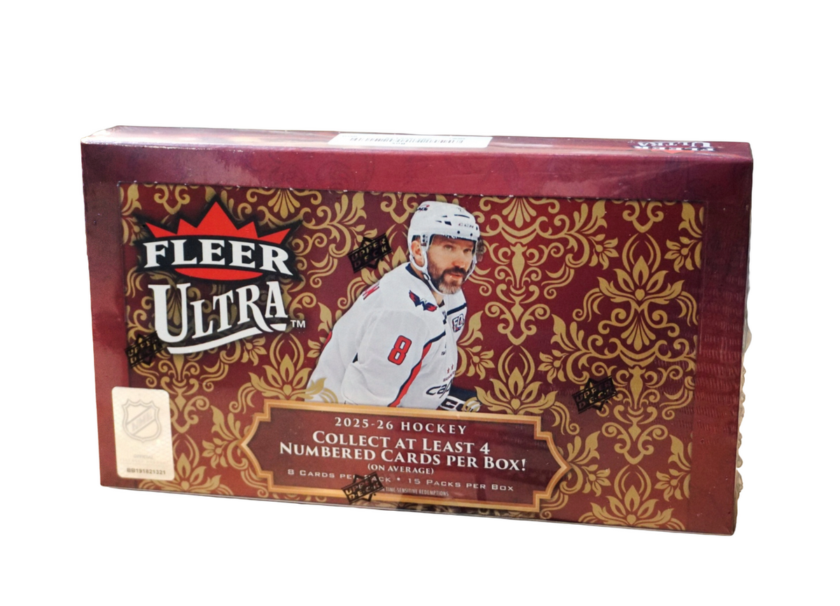 2025-26 Upper Deck Fleer Ultra Hockey Hobby Box | eBay
