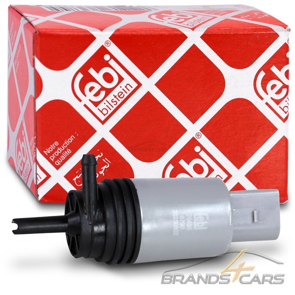 Febi Waschwasserpumpe Scheibenwaschanlage FÜR BMW 1-ER E81 E82 E87 E88 F20 F21-image