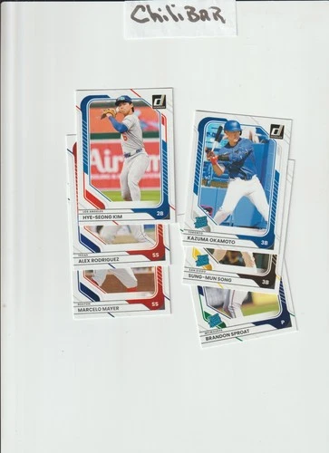 2026 Donruss Baseball BASE Cards - #1-200 -Pick your Player- Complete your set