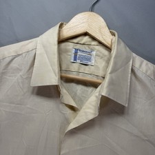 Vintage 70s Penneys Towncraft Penn Prest Shirt Mens Large Preppy Long Sleeve