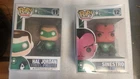 Funko Pop Heroes Sinestro#12  Hal Jordan # 11, Green Lantern VAULTEDin protector