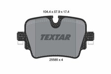 Bremsbelagsatz Scheibenbremse Hinterachse für JAGUAR F-TYPE Coupe Cabriolet XJ