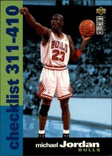 1995-96 Collector's Choice #410 Michael Jordan CL Chicago Bulls