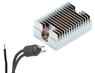 ACCEL 201123C Electronic Voltage Regulator- Chrome
