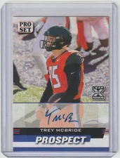 2022 Pro Set Sports Trey McBride Prospect Auto Rookie #PSP-TMB Arizona Cardinals