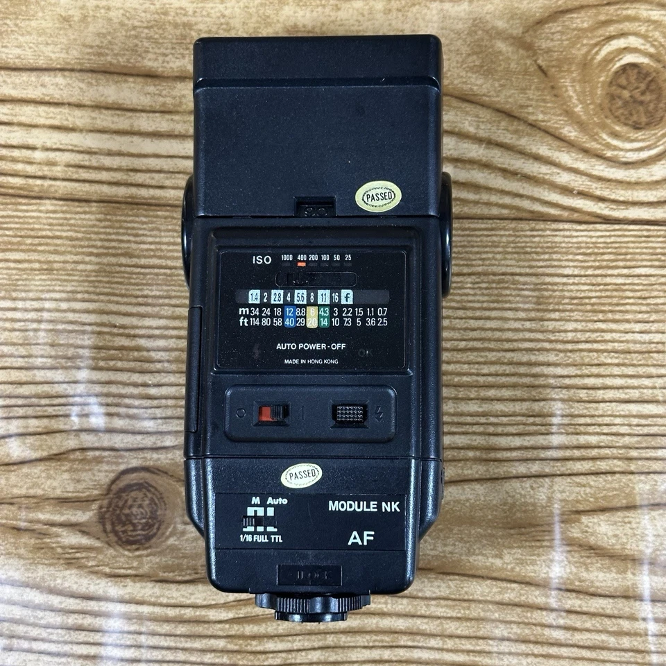 Quantaray QB 6500A Shoe Mount Camera Flash for Nikon & Canon DSLRs - Image 3 of 4