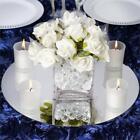 4 pcs 14" Round Mirrors Wedding Party Reception Wholesale Centerpieces Supplies