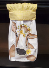 Handmade Hanging Kitchen hand towel - 100 Cotton